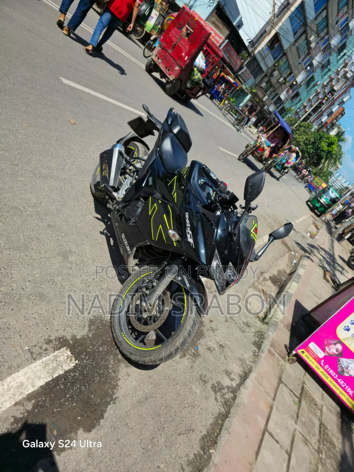 Suzuki Gixxer SF 2024 Black