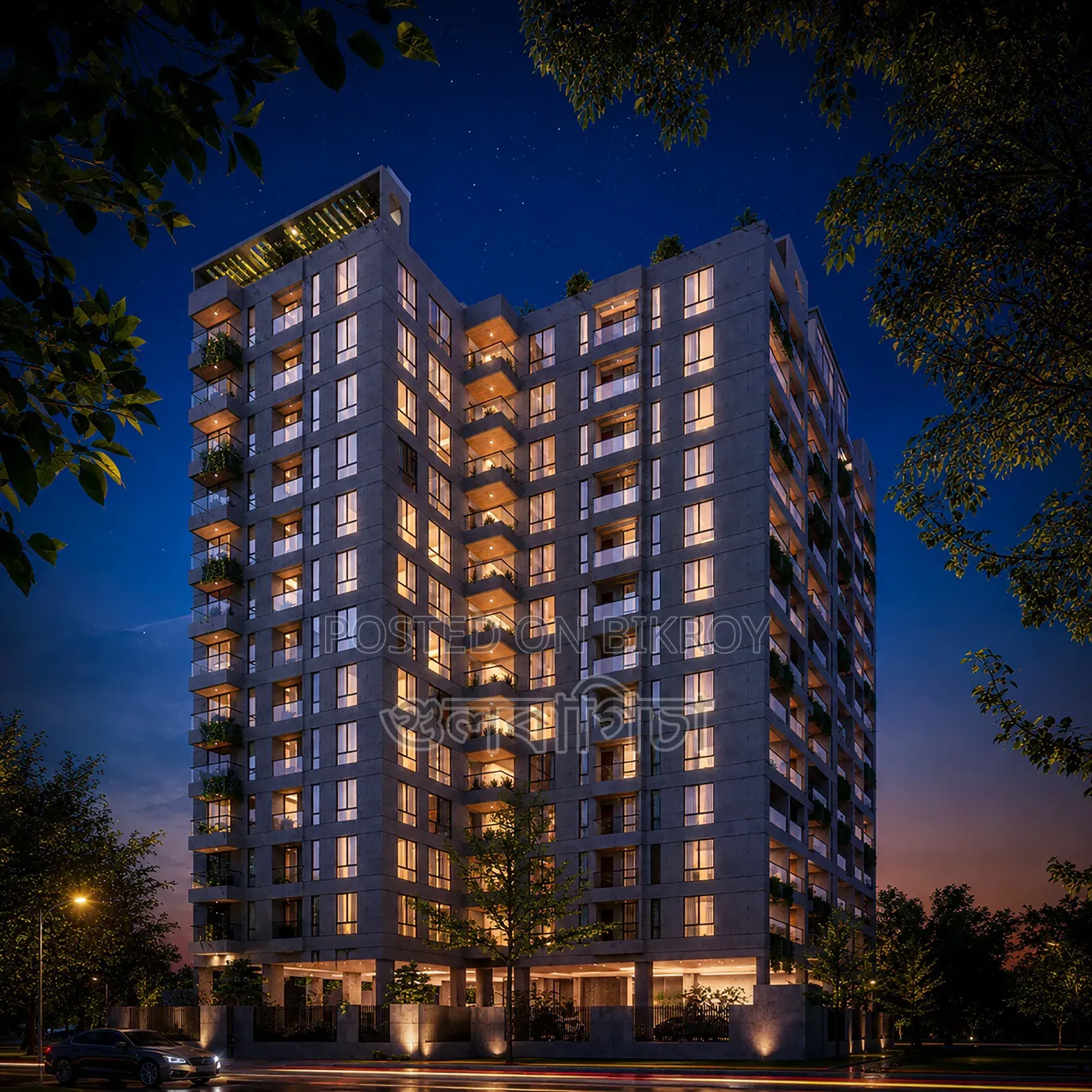 3 Bedroom Apartment in Green Palace, Malibag for Sale