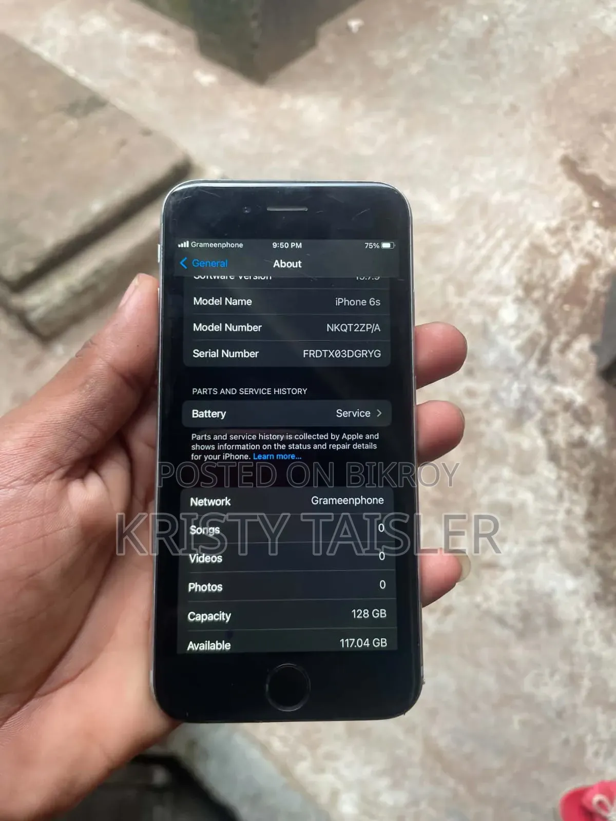 Apple iPhone 6s 128 GB White