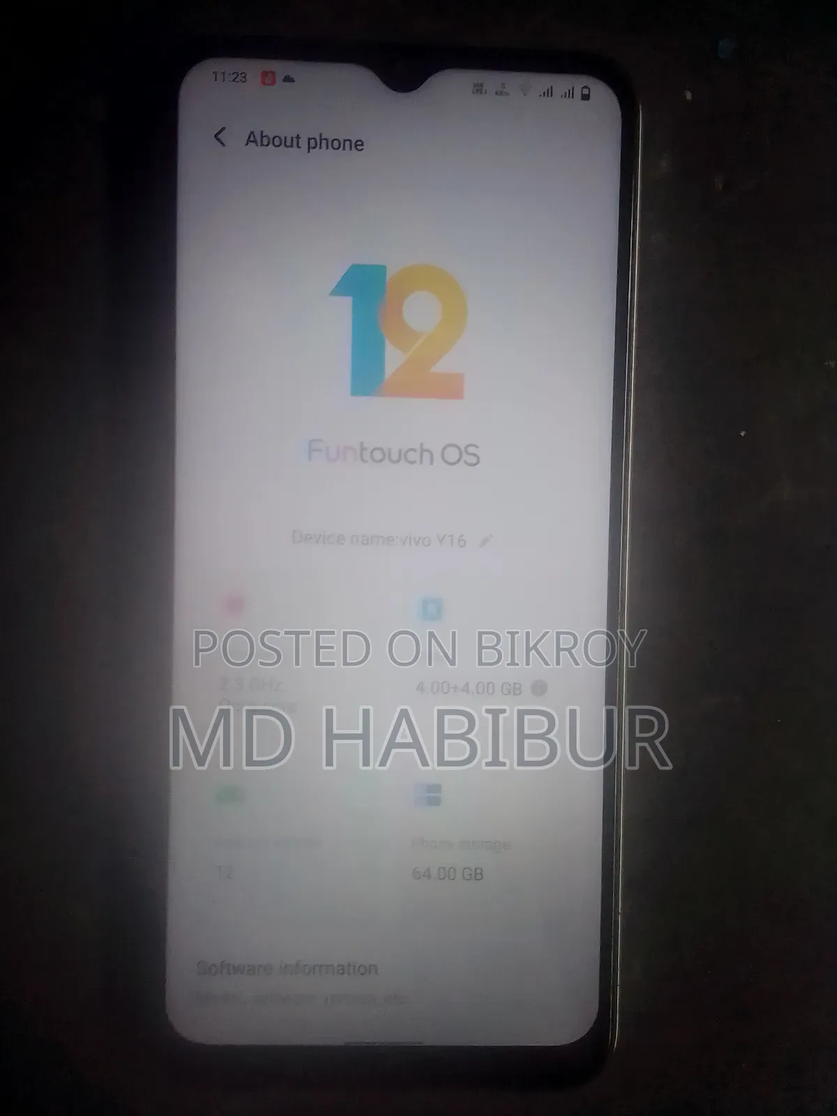 Vivo Y16 64 GB