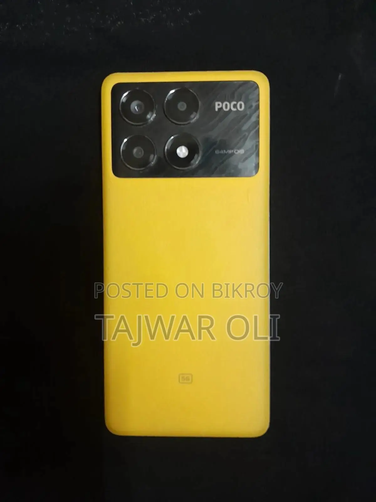 শাওমি পোকো এক্স৬ প্রো ৫১২ জিবি ইয়েলো