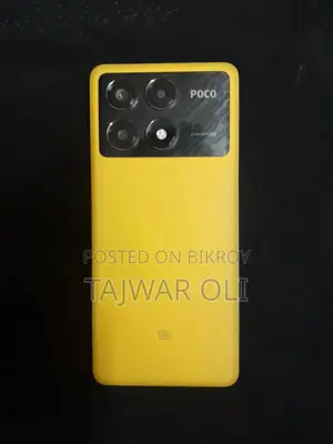শাওমি পোকো এক্স৬ প্রো ৫১২ জিবি ইয়েলো