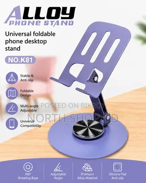 K81 Universal Foldable Phone Desktop Stand