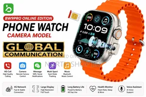 BW9 Pro Camera Smartwatch Sim Support
