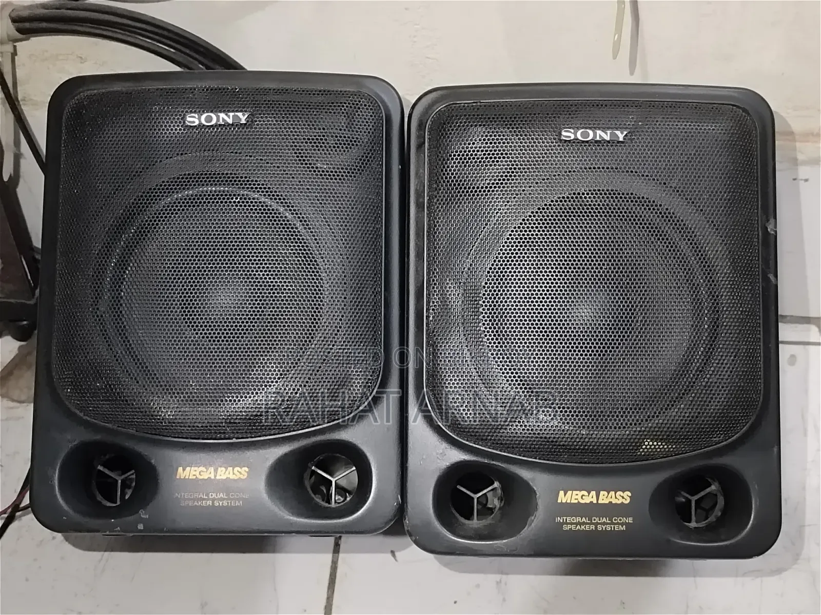 Sony Speaker + Microlab Amplifier