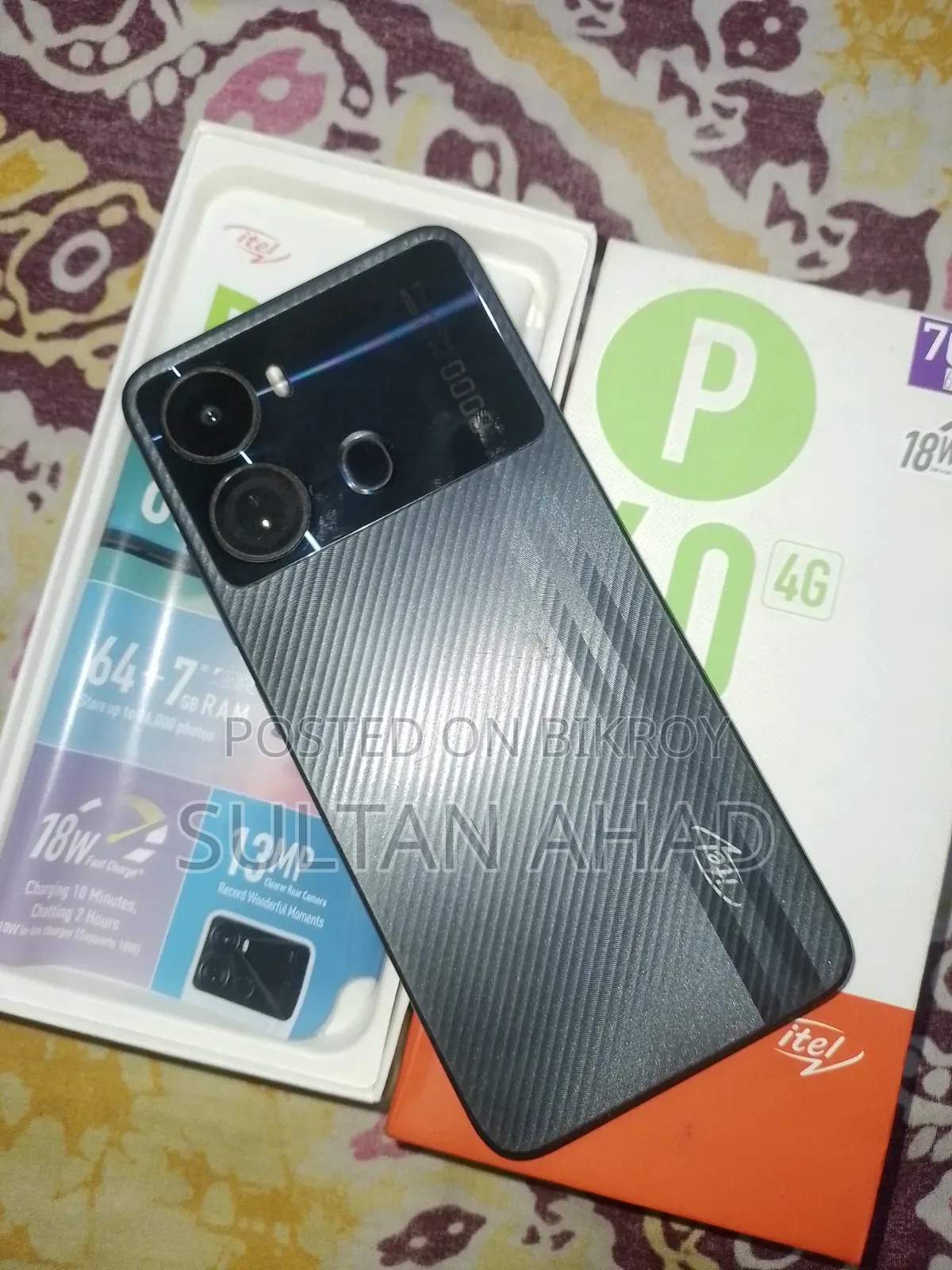 Itel P40 64 GB Black
