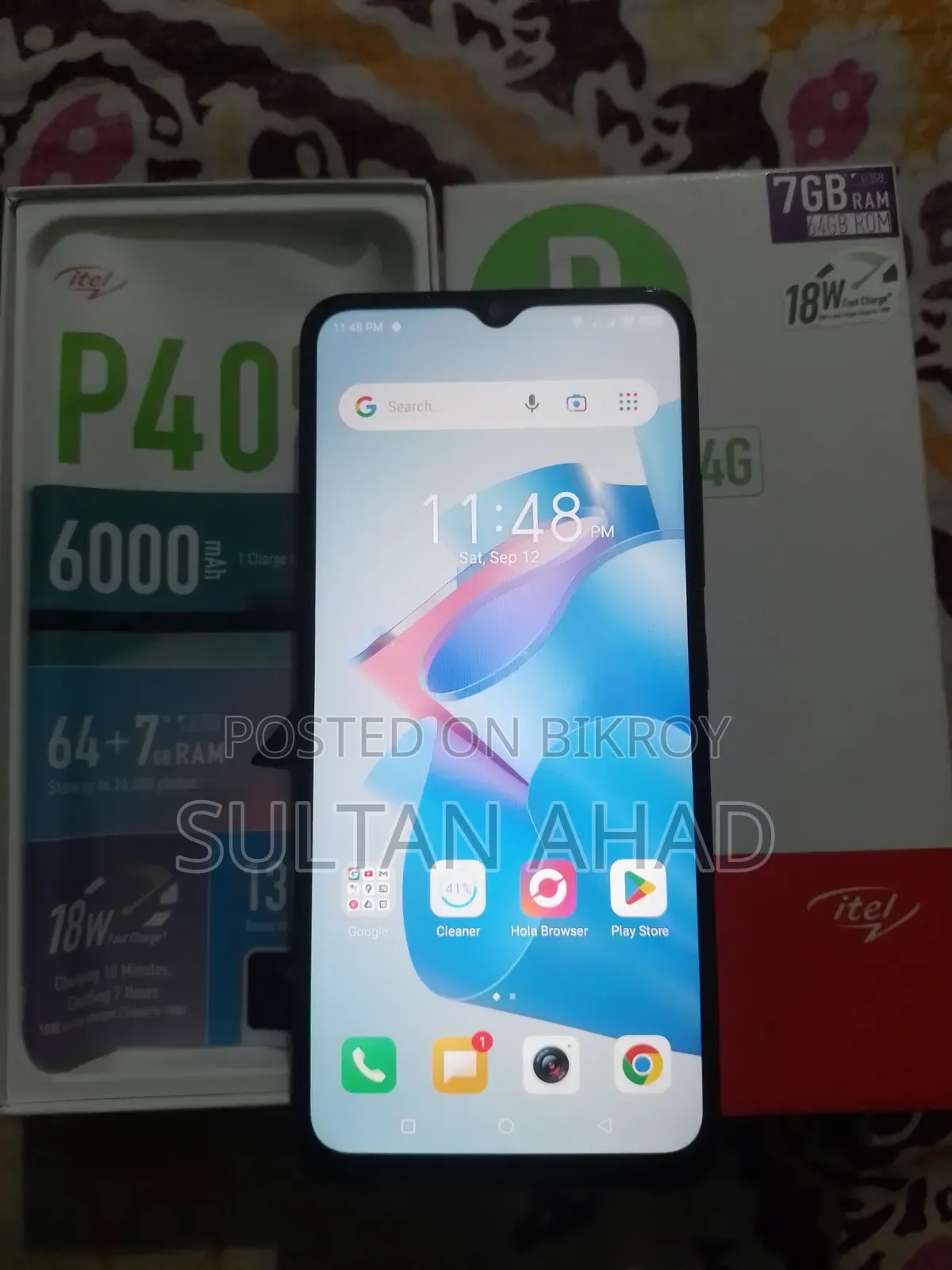 Itel P40 64 GB Black