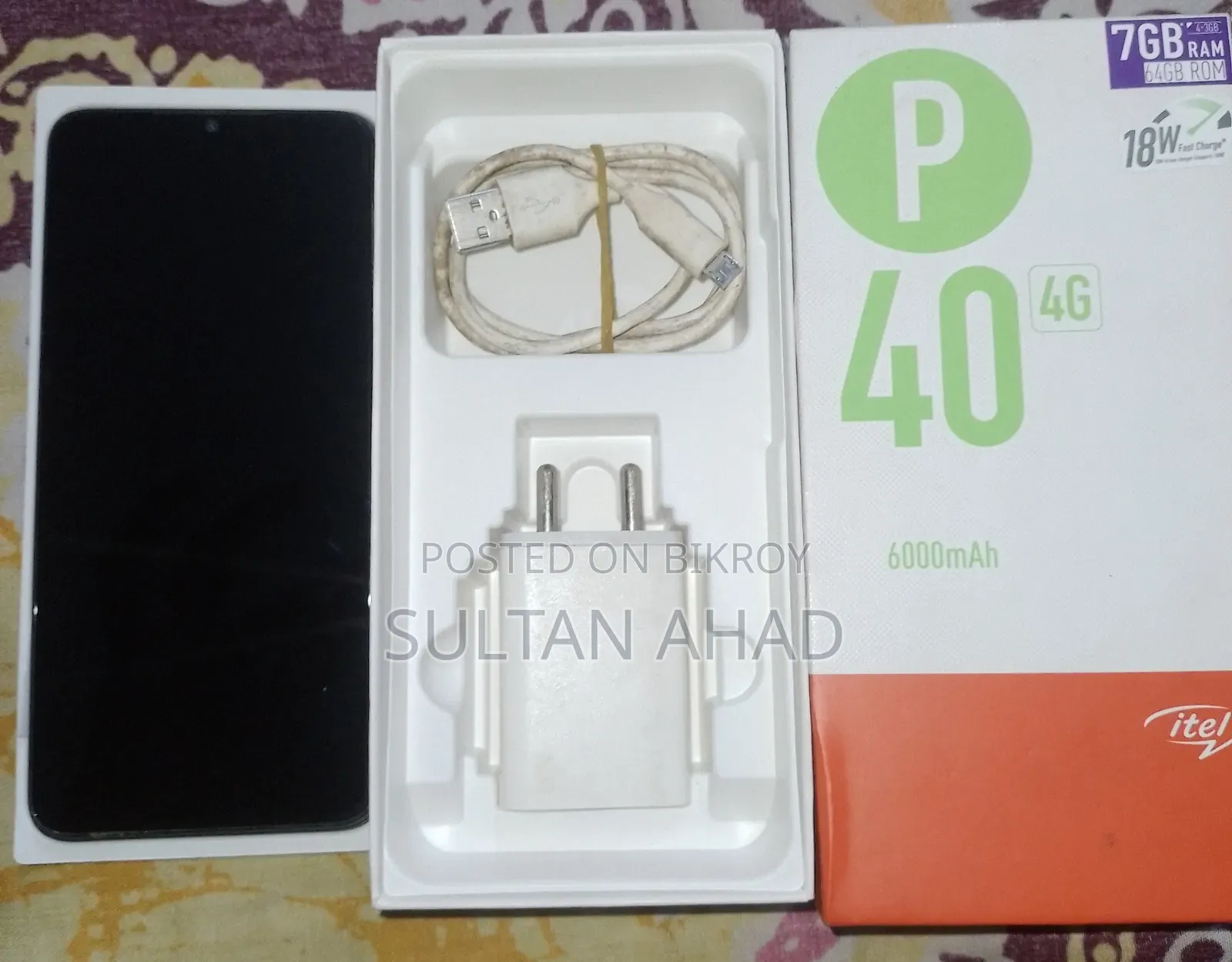 Itel P40 64 GB Black