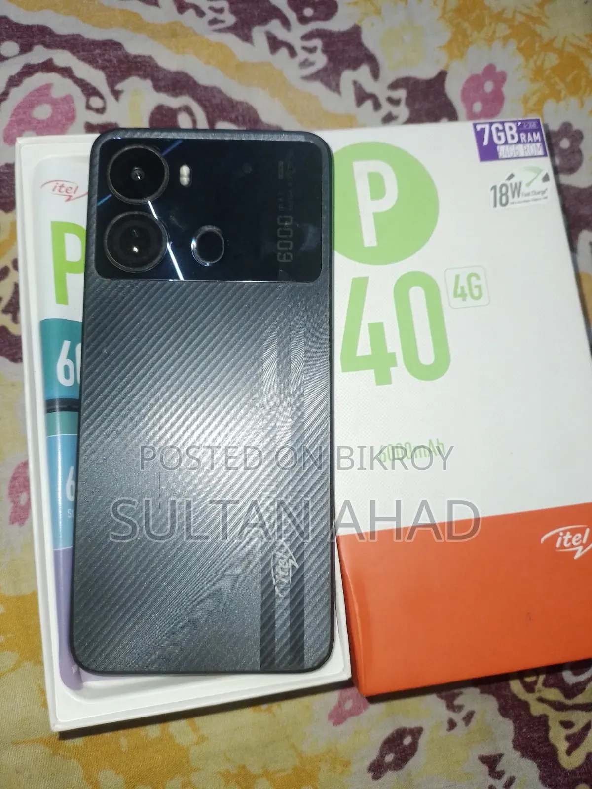 Itel P40 64 GB Black