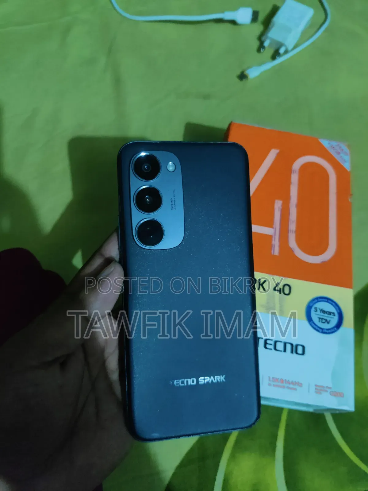 Tecno Spark 40 Pro+ 256 GB Black