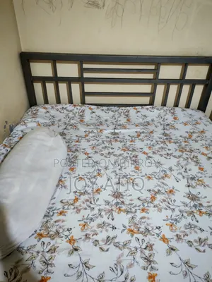 Steel Bed, King Size, Double Bed, and Steel Wardrobe