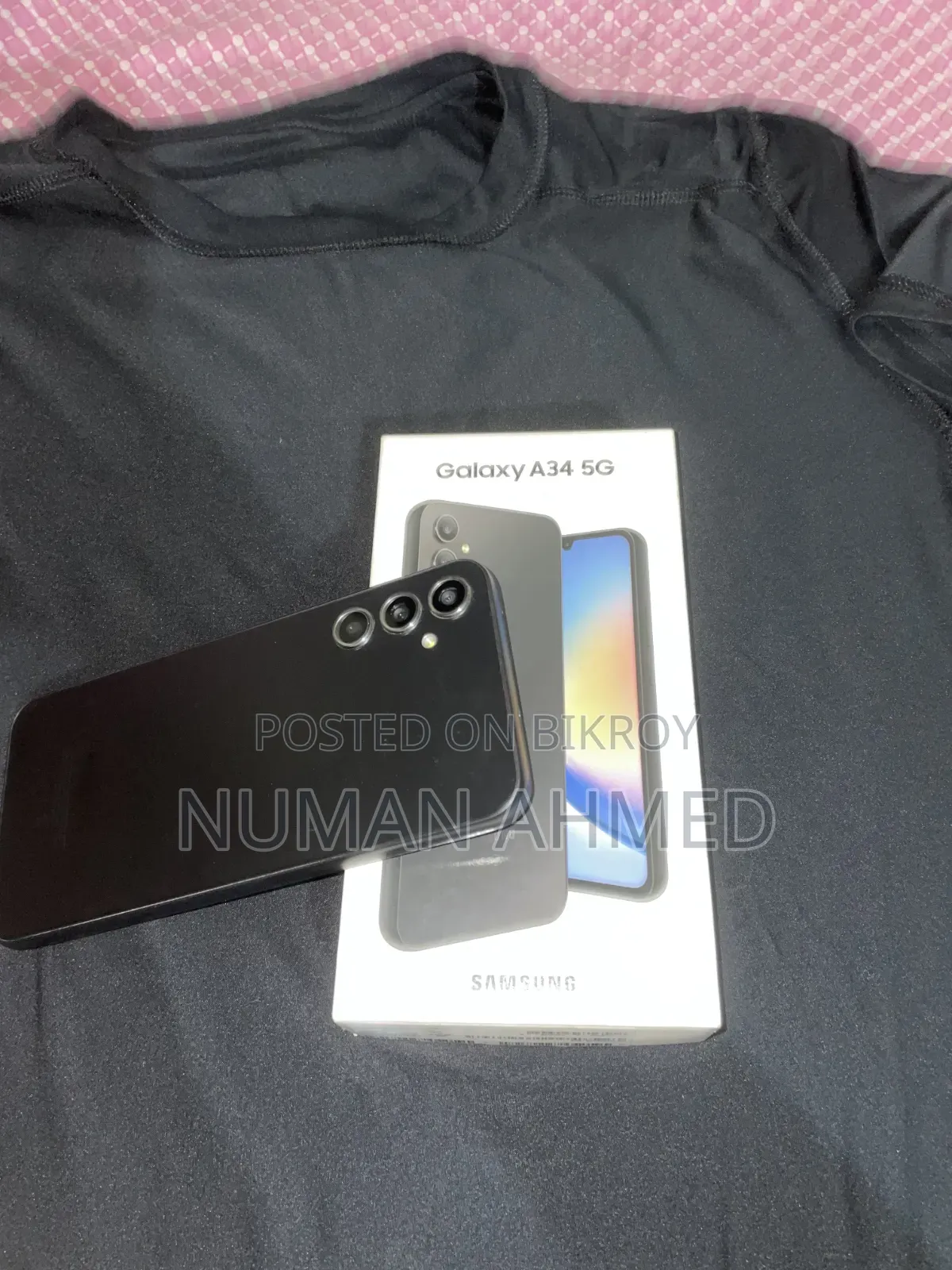 New Samsung Galaxy A34 5G 128 GB Black
