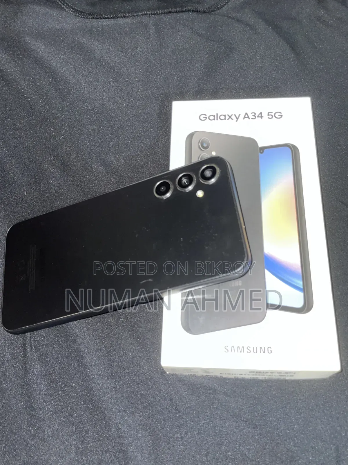 New Samsung Galaxy A34 5G 128 GB Black