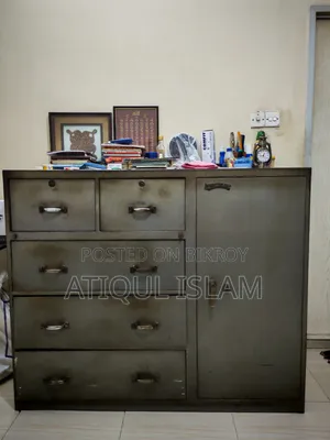 Steel Bed, King Size, Double Bed, and Steel Wardrobe
