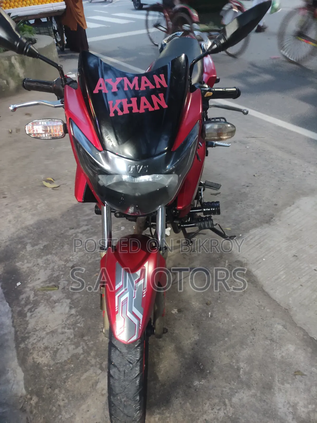 TVS Apache RTR 160 2V 2018 Red