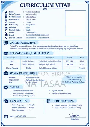 Teaching CV