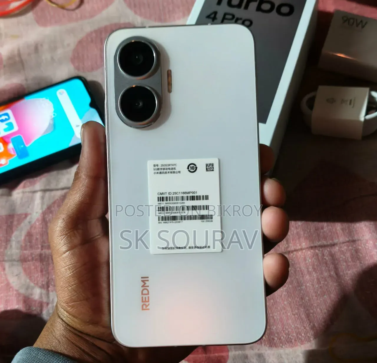 Xiaomi Redmi Turbo 4 Pro 256 GB White