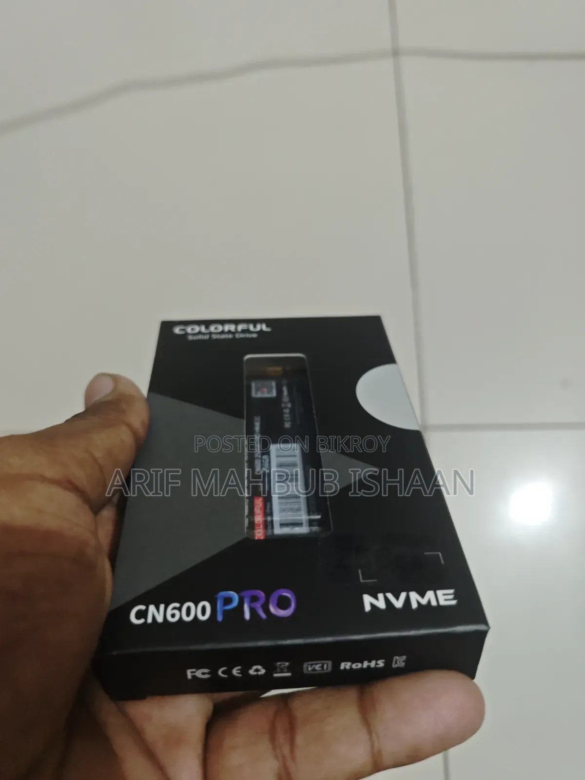 Colorful SSD Cn600 Pro 256 Gb Nvme