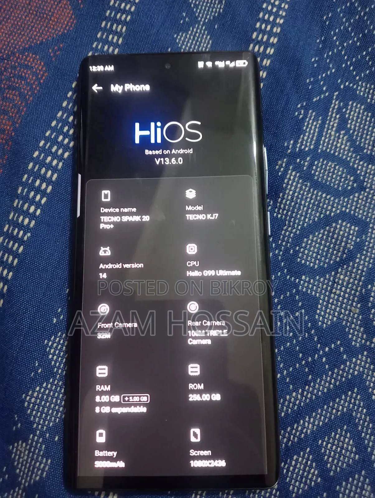 Tecno Spark 20 Pro Plus 256 GB Gray