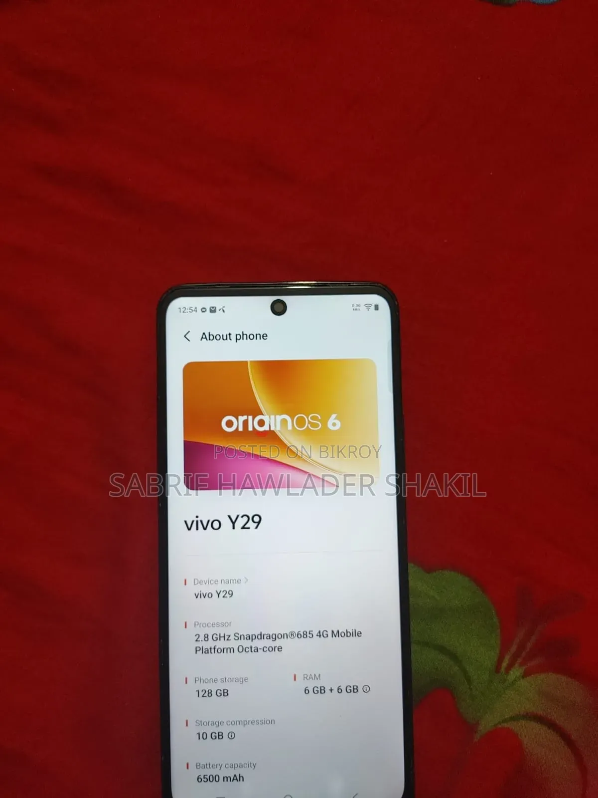 Vivo Y29 128 GB Gray