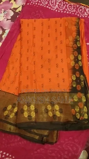 Saree for sale at a low price, used for only a few days