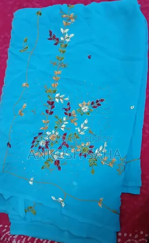 Saree for sale at a low price, used for only a few days