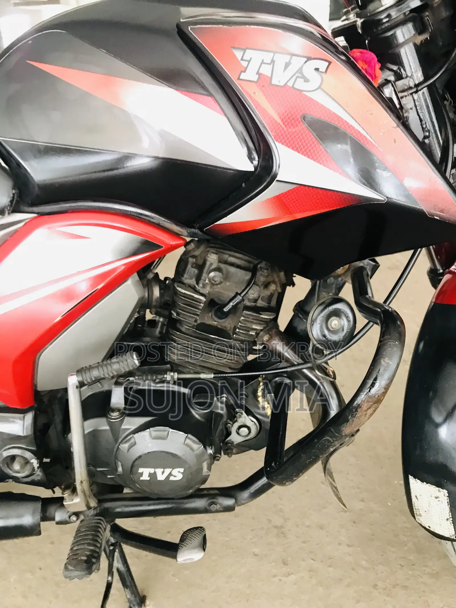 TVS Stryker 125 2018 Red