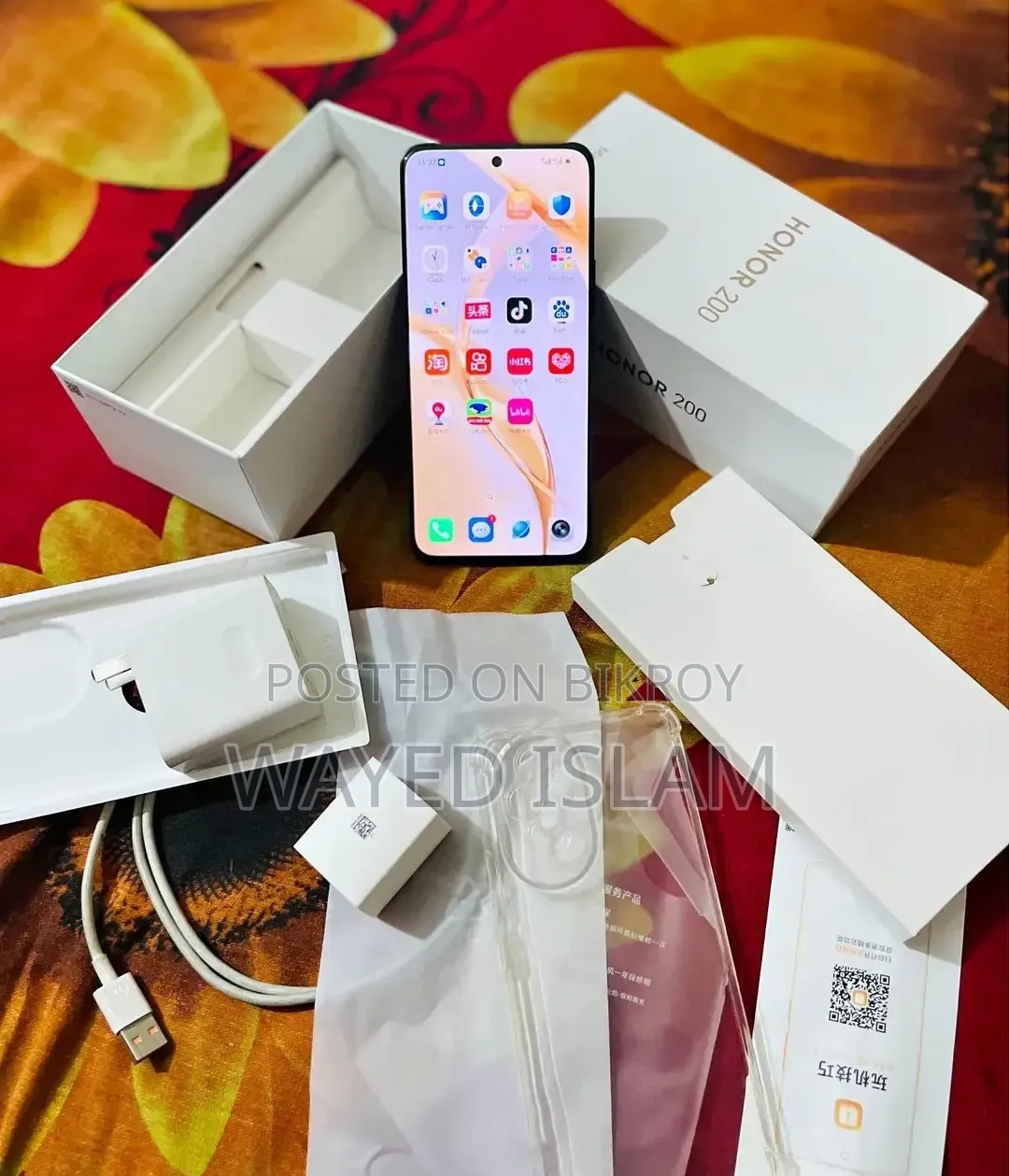 Honor 200 256 GB Black
