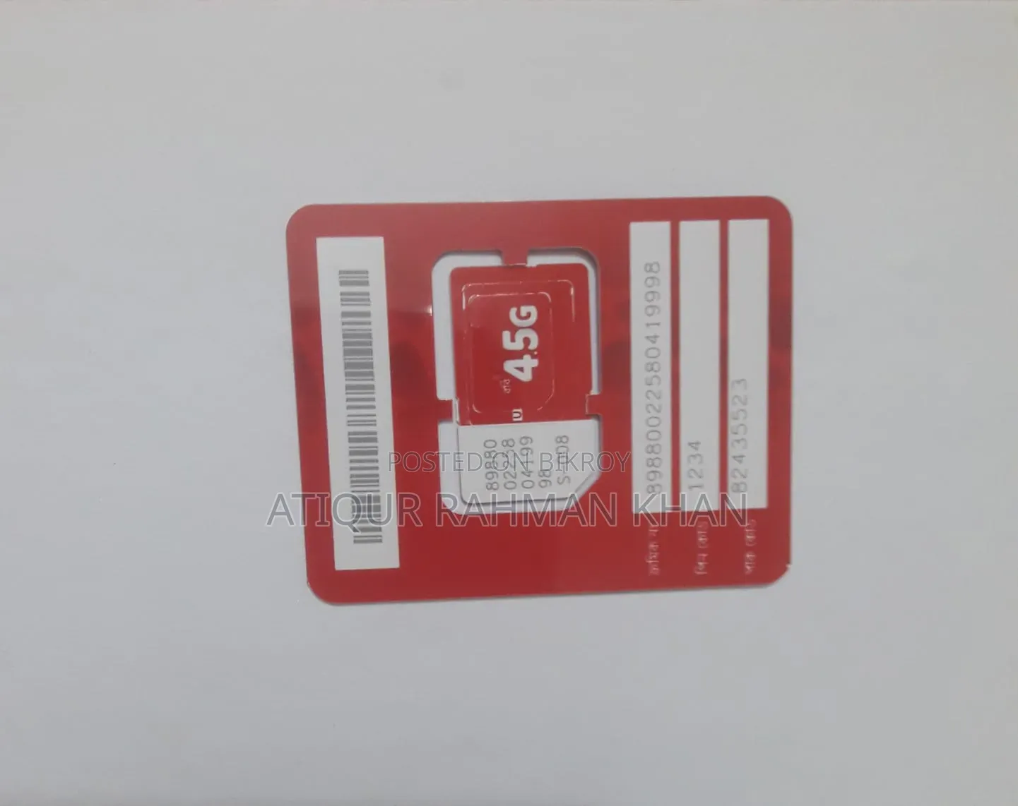 Robi Postpaid 01811 | Brand New Unused SIM