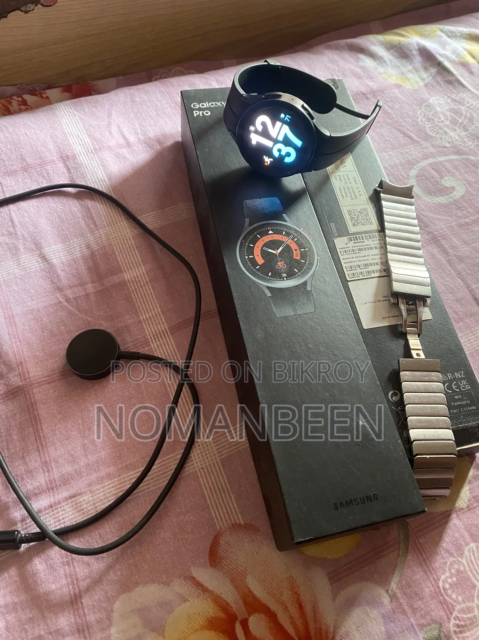 Samsung Galaxy Watch 5PRO With Box N Money Recipe Android Os Watch
