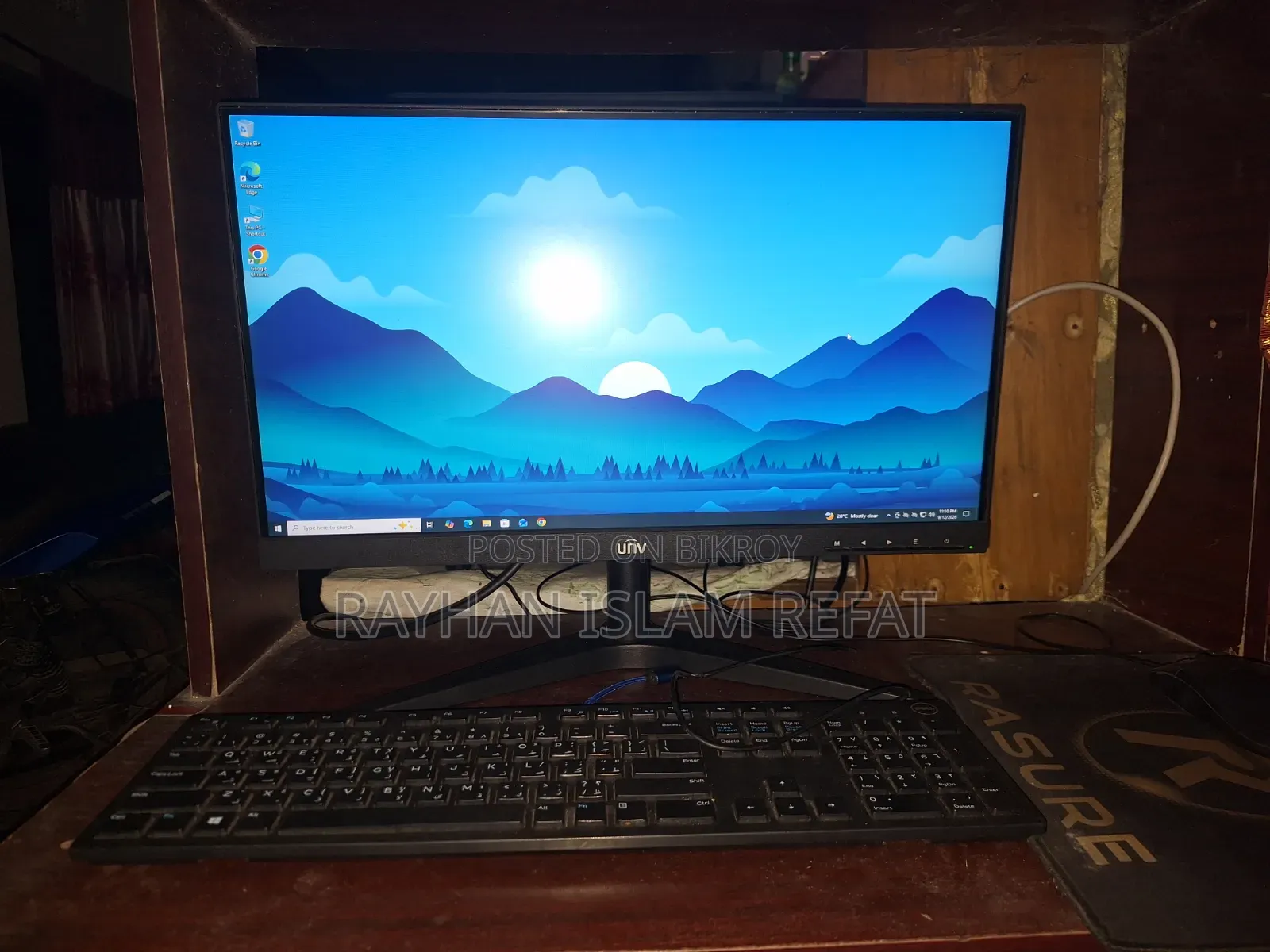 Desktop Computer MSI 16GB Intel Core i5 SSD 256GB