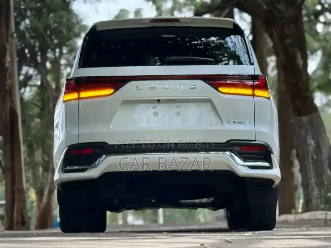 New Lexus LX 600 2023 White
