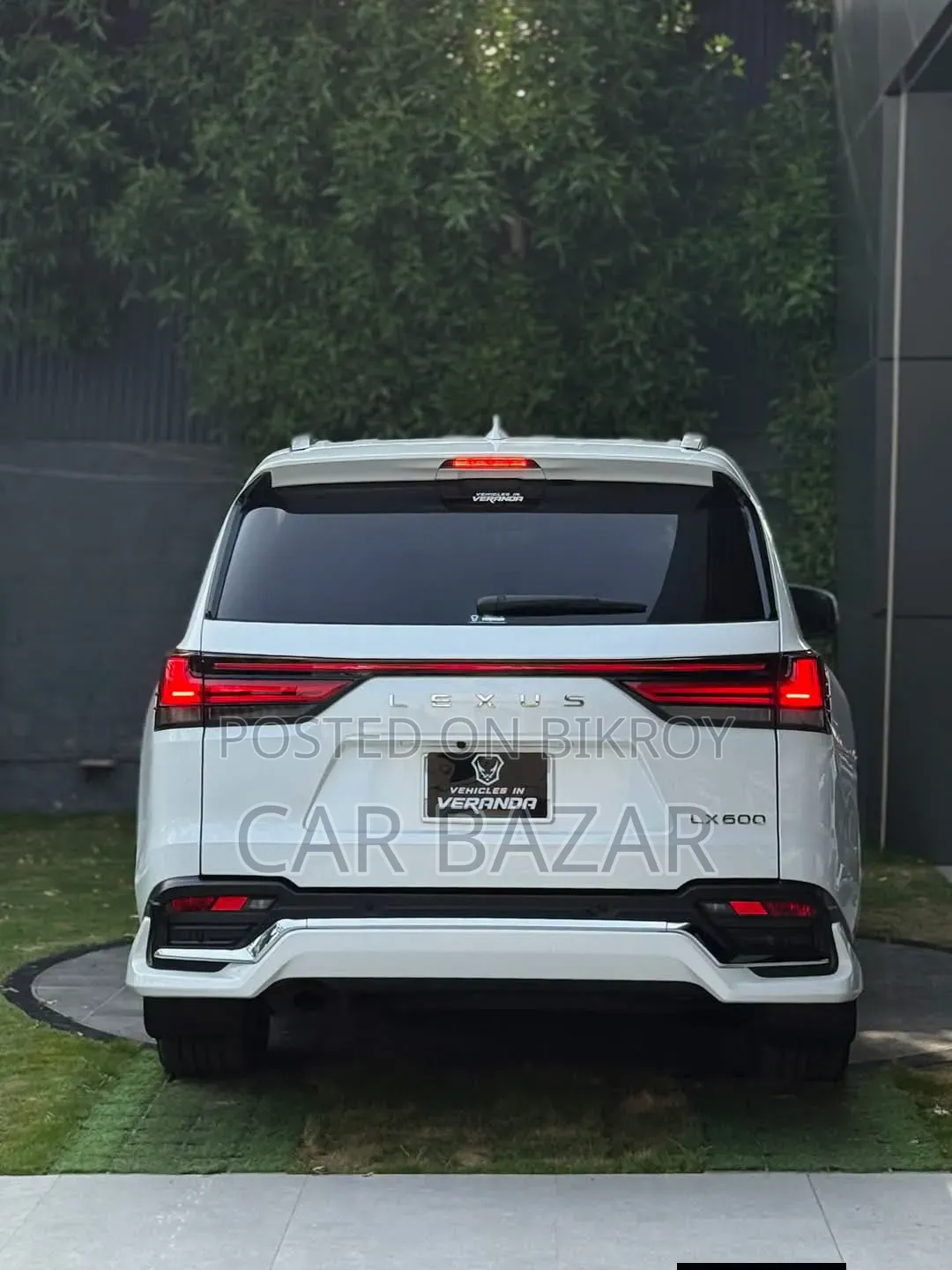 New Lexus LX 600 2023 White