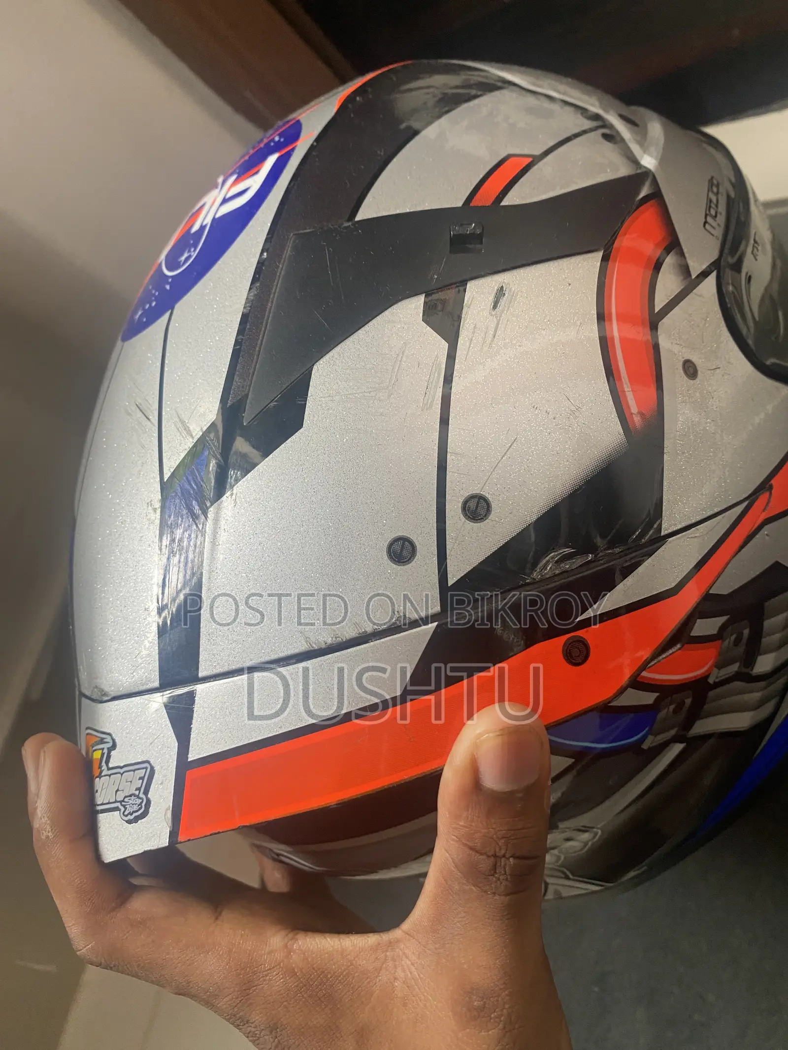 KYT TT Corsa NASA Edition Helmet - Used