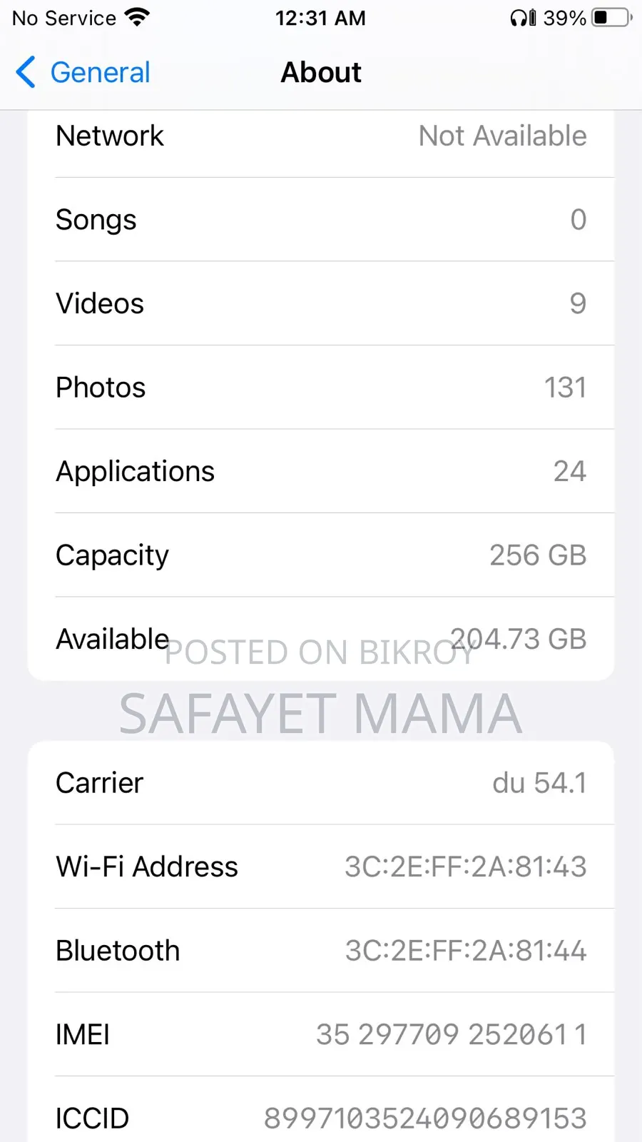 New Apple iPhone 8 Plus 256 GB White