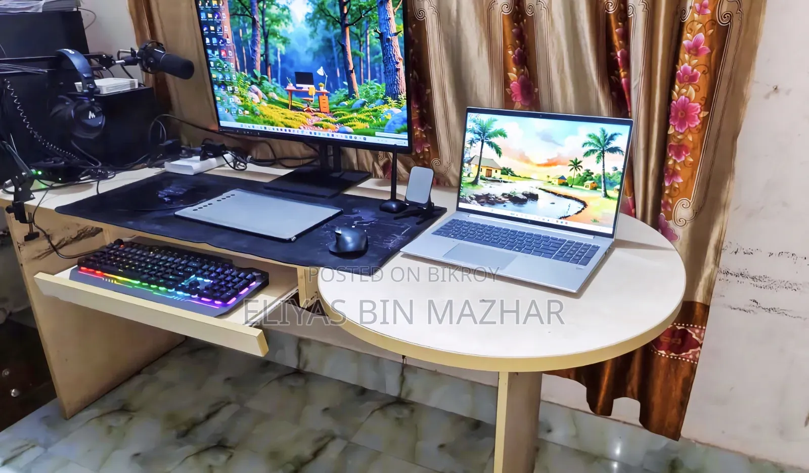 🖥️ Stylish computer table for sale