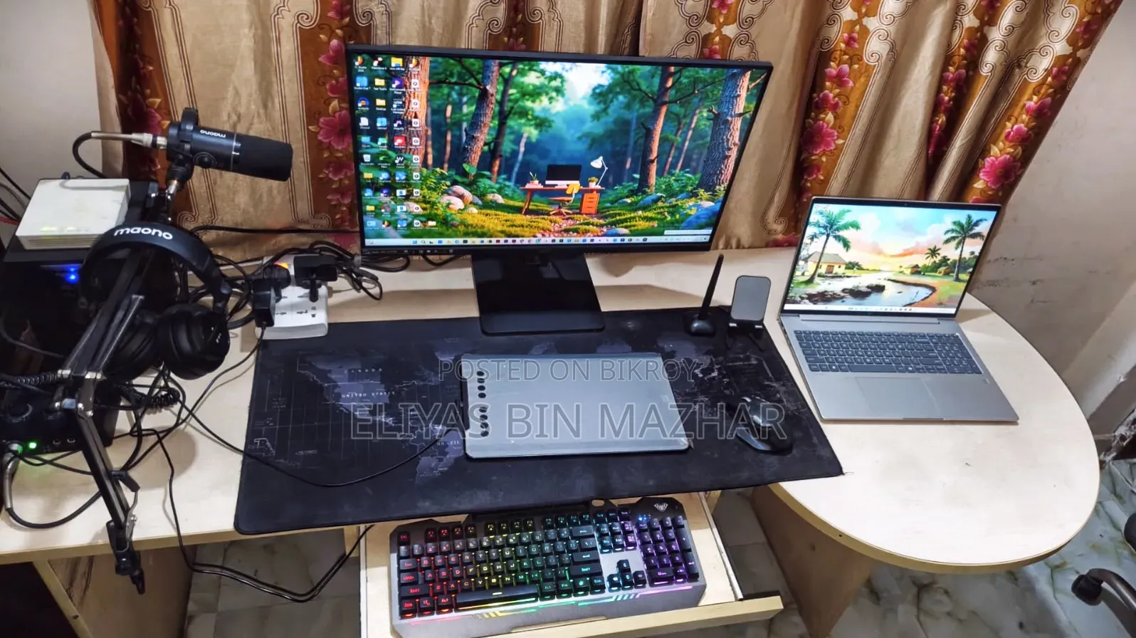 🖥️ Stylish computer table for sale