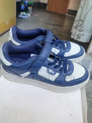 Used Vty Blue and White Casual Sneaker Shoes for Men/Boys
