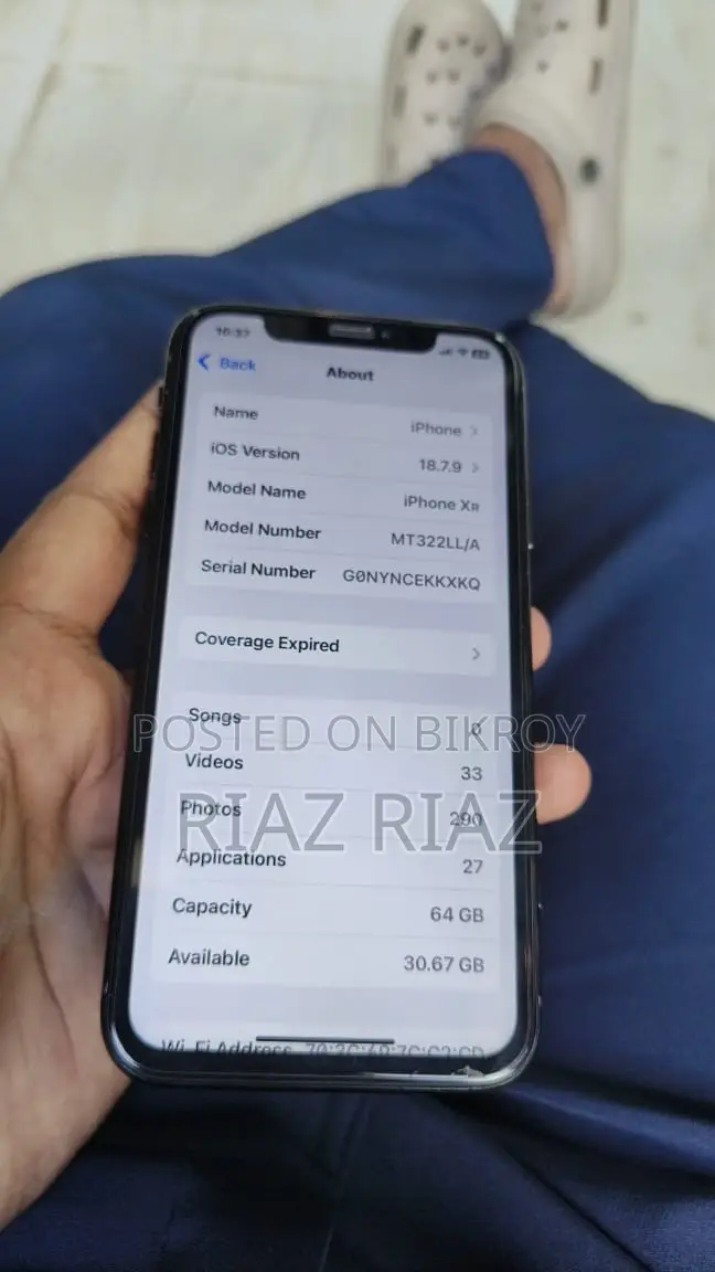 Apple iPhone XR 64 GB Black