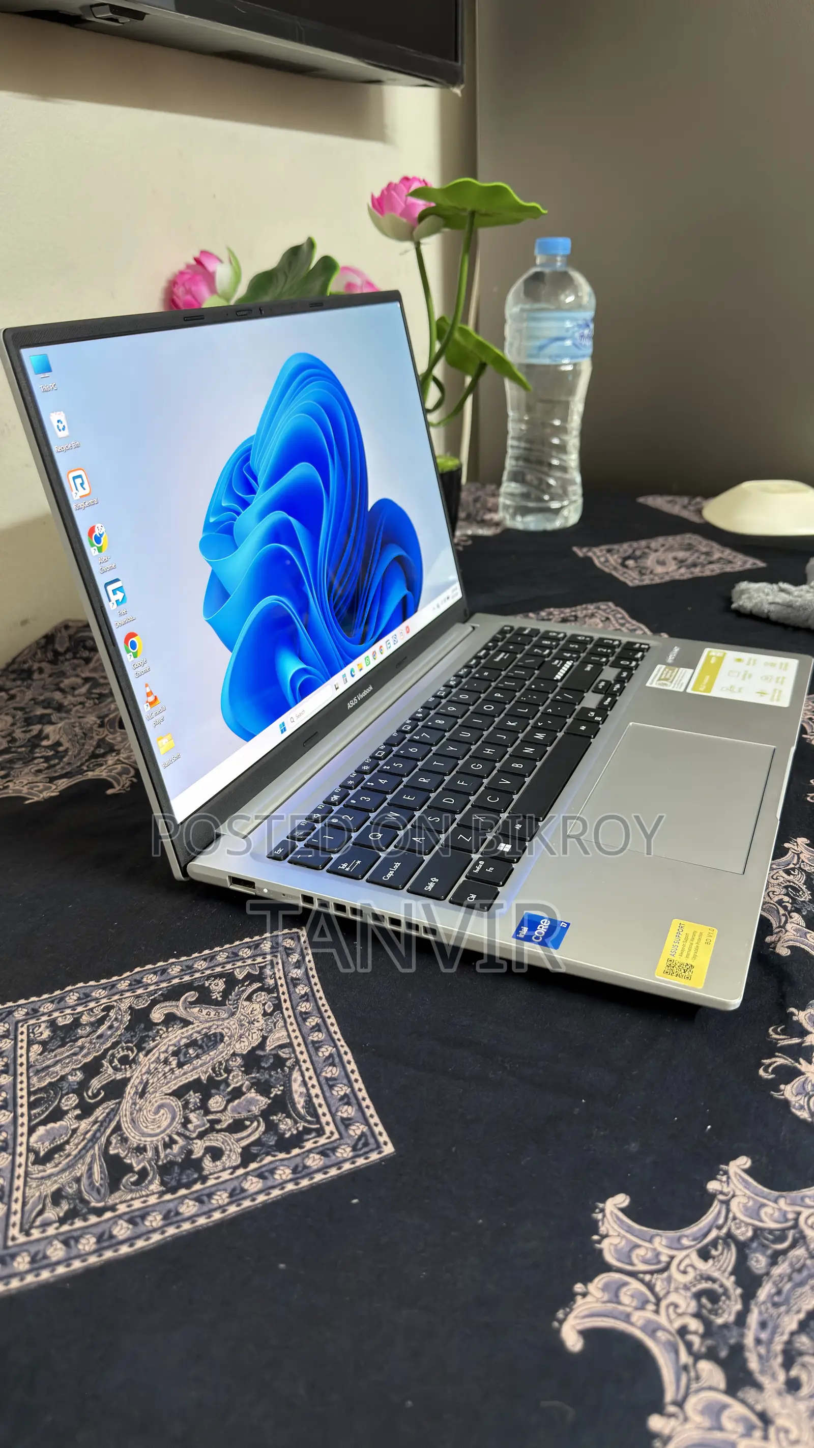 Laptop Asus Vivobook 15 16GB Intel Core i7 SSD 512GB