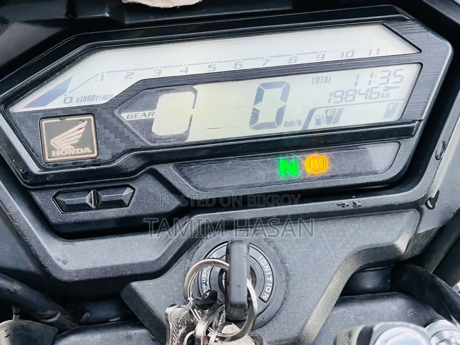 Honda X-Blade 160 2021 Black