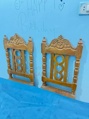 Original Teak and Shishu Wood 4-Chair Dining Table