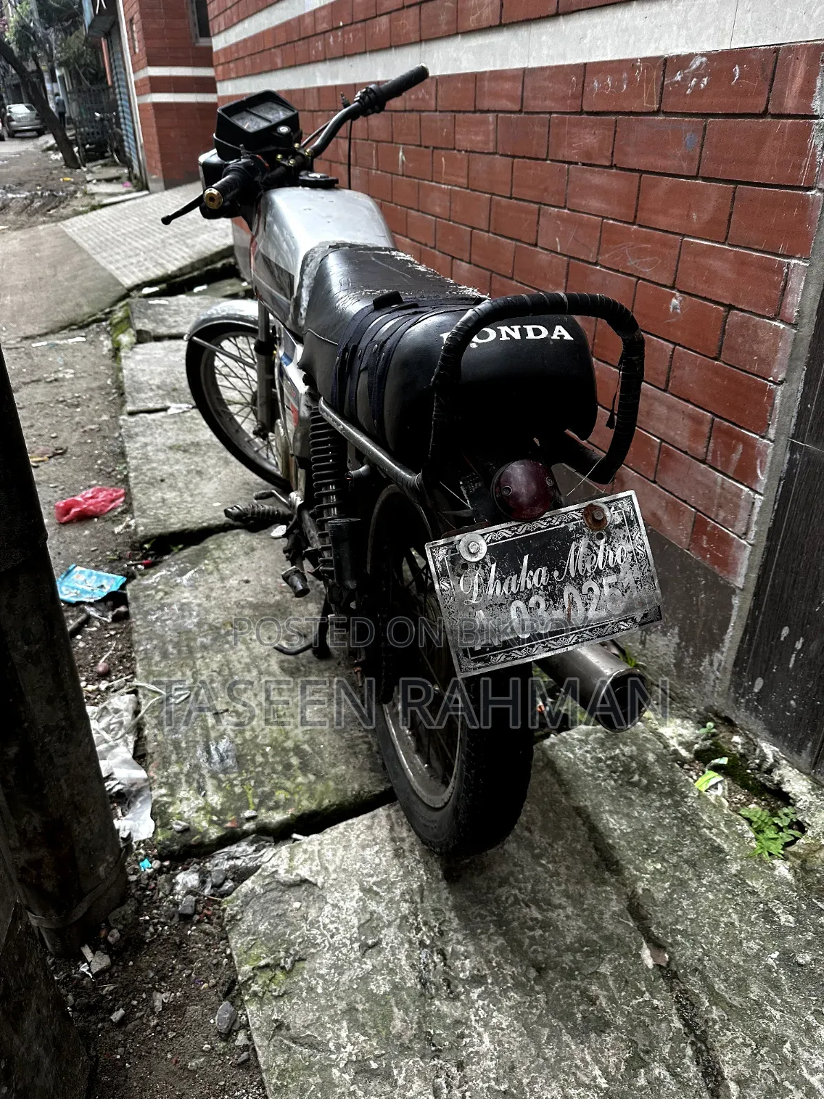হোন্ডা সিজি১১০ ১৯৯৯ সিলভার