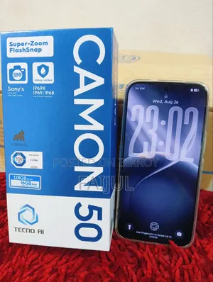 Tecno Camon 50 256 GB Black