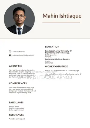 Advertising Marketing CV