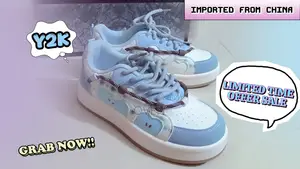 Baby Blue Y2k Women's Sneakers ♡ | Size EU 36 | Brand New | Girls' Shoe