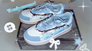 Baby Blue Y2k Women's Sneakers ♡ | Size EU 36 | Brand New | Girls' Shoe