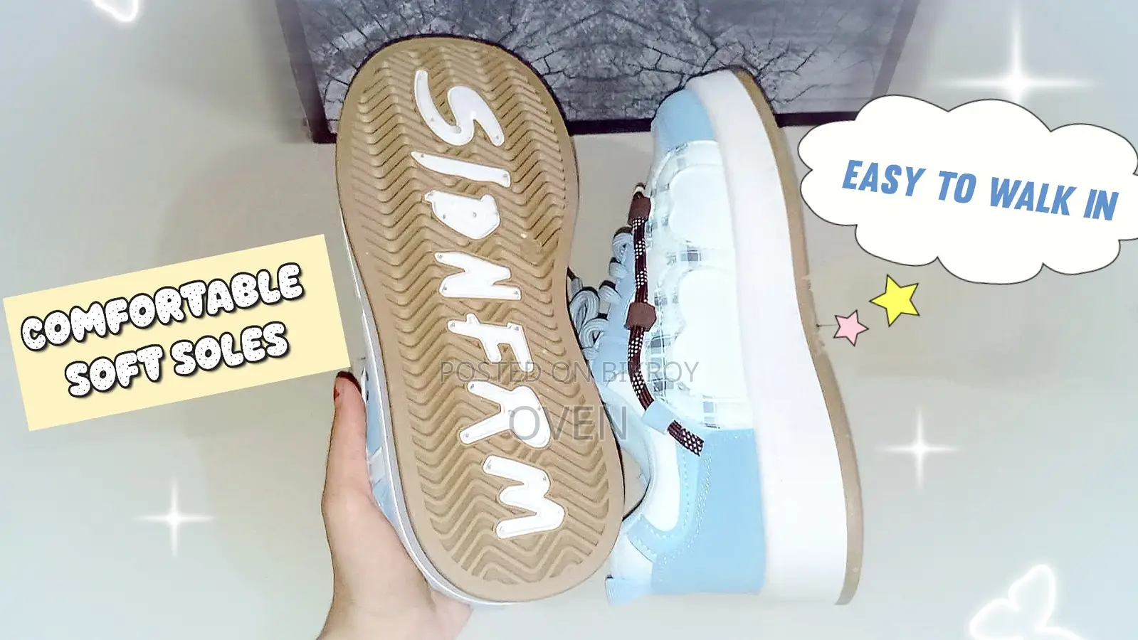 Baby Blue Y2k Women's Sneakers ♡ | Size EU 36 | Brand New | Girls' Shoe