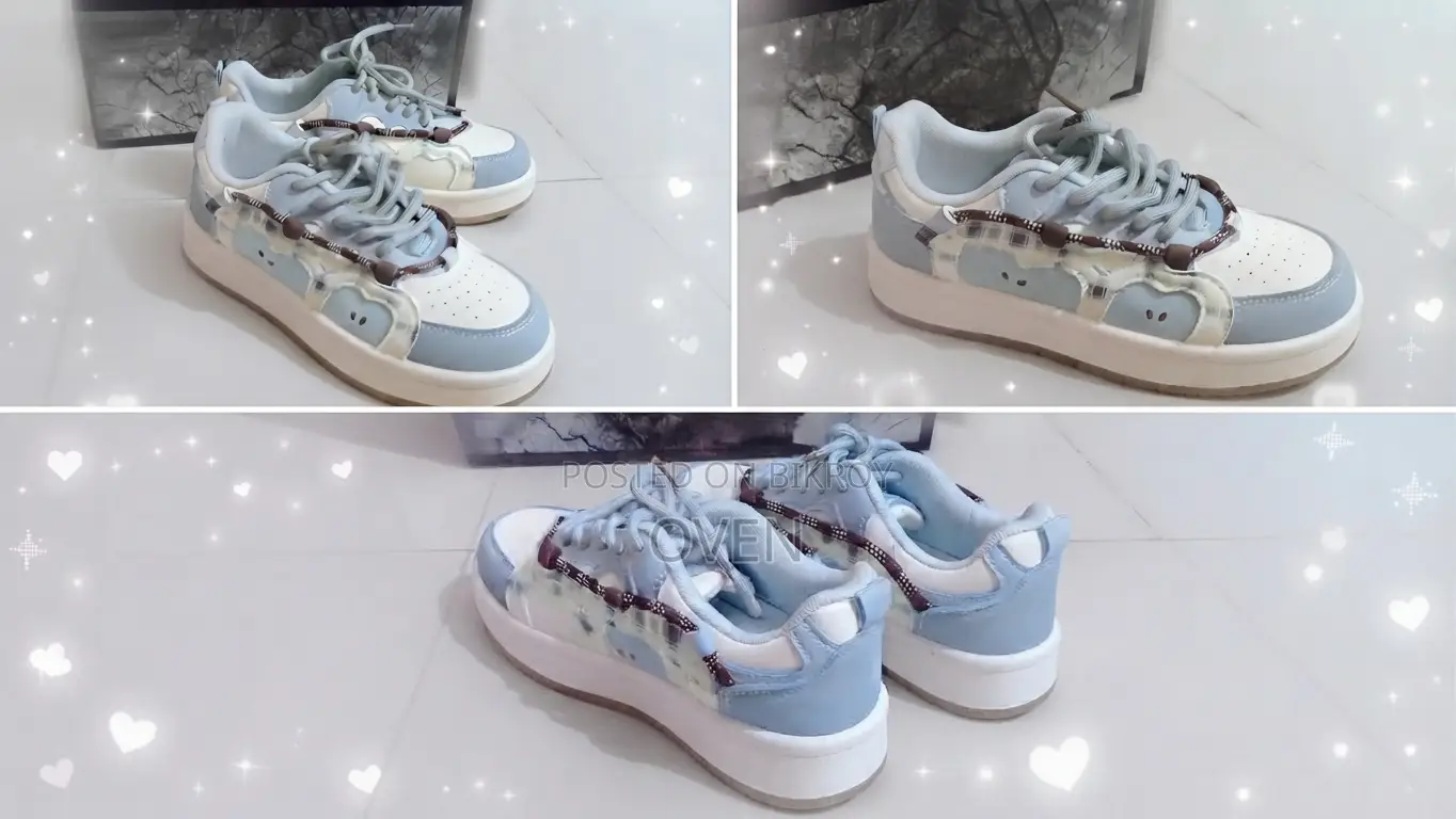 Baby Blue Y2k Women's Sneakers ♡ | Size EU 36 | Brand New | Girls' Shoe