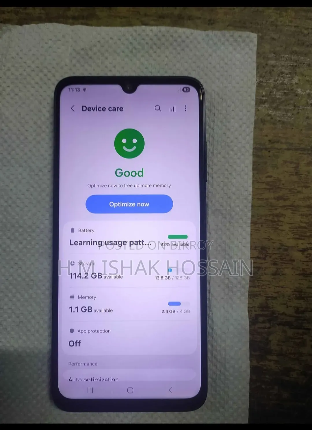 স্যামসাং গ্যালাক্সি এ০৫এস ১২৮ জিবি কালো